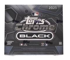 2023 Topps Chrome BLACK MLB Baseball Hobby Box